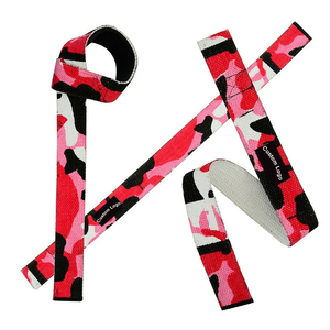 Correas de Levantamiento de Pesas Reforzadas con Soporte Acolchado para las Muñecas, para Entrenamiento de Gimnasio, Levantamiento de Pesas y Fisicoculturismo - Product Image 3