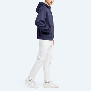 Wholesale Custom Heavy Cotton Blend Men's Oversized Winter Hoodies OEM ODM 100% Cotton Digital Printing For Men's Hoodies - Product Image 5