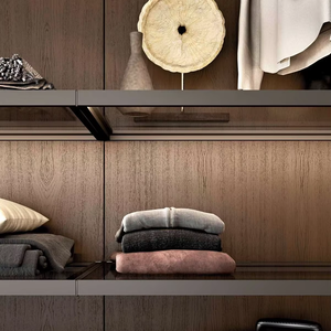 Armoire coulissante de luxe sur mesure JY Project RTA, design européen moderne, en bois écologique, modulaire, pour chambre et villa - Product Image 6