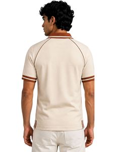Camiseta Polo Marrón Personalizada para Hombre, Ropa Deportiva Casual Premium de Verano, Transpirable, para Golf, con Manga Raglán, Prenda Superior a la Moda - Product Image 2