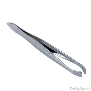 TARIQXPORT Premium Pince à épiler à pointe lisse en acier inoxydable inclinée pour volume de cils, Kit Essentiels de Mappage, Précision des sourcils - Product Image 4