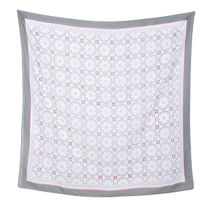 Hijab en mousseline de soie à imprimé floral pour femmes, imprimé numérique, doux pour la peau, à porter tous les jours, style Moyen-Orient - Product Image 3
