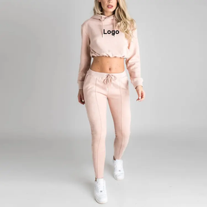 Conjunto de Ropa para Mujer, Personalizado, Ecológico, Ligero, Transpirable, Color Sólido, Casual, Color Borgoña, con Cierre Completo - Product Image 4