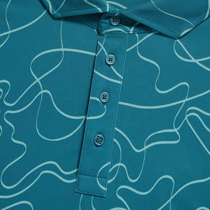 Polo de Golf Personalizado de Manga Corta de Nailon y Elastano para Hombre, Polo Sublimado al por Mayor - Product Image 5