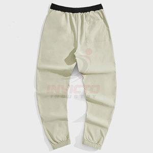 Pantalons cargo pour hommes en marque privée à vendre, pantalons cargo pour hommes de couleur unie, pantalons cargo multi-poches - Product Image 2