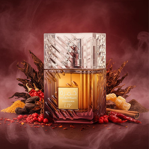 Khamrah-Dukhan ORG, parfums orientaux gourmands <span class=keywords><strong>de</strong></span> qualité supérieure <span class=keywords><strong>de</strong></span> LATAFA Dubaï, mélange <span class=keywords><strong>de</strong></span> saveurs fumées, d'encens et <span class=keywords><strong>de</strong></span> tabac riche. - Product Image 6