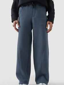 Pantalon Baggy Brodé avec Patch pour Homme, Décontracté, Coupe Ample Personnalisée, Taille Classique, Motif Moustache, Coupe Décontractée Unisexe, Évasé - Product Image 3