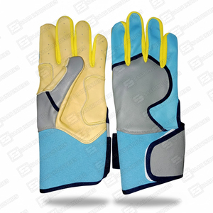 SAAR INDUSTRIES Professional High Quality Durable Soft Lightweight Long Cuff Double <b>Strap</b> Cowhide Leather Ambidextrous Training - Product Image 6