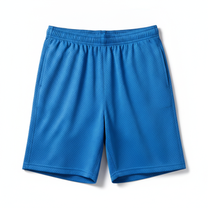 Pantalones Cortos Deportivos para Hombre Pro Enterprises, Ecológicos, 100% Poliéster, de Secado Rápido, Antiarrugas, Transpirables, con Malla Tejida y Elástico Frontal - Product Image 1