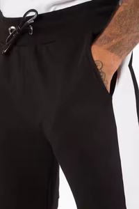 Pantalon de jogging décontracté pour homme, haute qualité, automne, en coton infroissable, avec braguette zippée, logo personnalisé, coupe droite, vente en gros - Product Image 3
