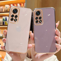Étui plaqué pour Xiaomi Redmi Note 14 13 12 11 10 9 Pro 11s 14T 11T 11 Lite 5G Poco F3 F4 X3 X4 GT M3 M4 Pro, coque en silicone souple
