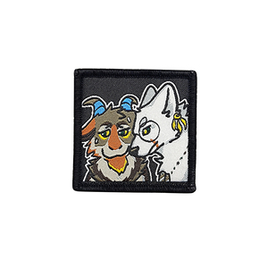 Hand Made With Custom Packing Embroidery With Low Cost Hand Embroidery Bullion Wire Patch Fashion Top Fabric Badges - Product Image 1