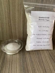 Productos químicos agrícolas Fertilizante de cultivos Sulfato estándar de potasa Fertilizante de sulfato de potasio para cultivos económicos - Product Image 3