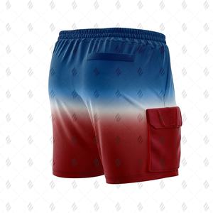 กางเกงขาสั้นคาร์โก้ผ้าแคนวาสขายส่งขายดีสำหรับผู้ชาย ผ้าฝ้ายผสมโพลีเอสเตอร์ เอวยางยืด ระบายอากาศ น้ำหนักเบา แห้งเร็ว สวมใส่สบาย - Product Image 4