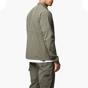 Survêtements d'hiver pour hommes grande taille à capuche, qualité supérieure, personnalisables avec logo, coupe-vent, respirants, en coton technique, décontractés - Collection 2026 (Vente en gros) - Product Image 3