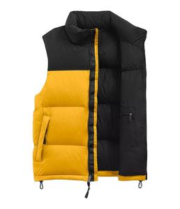 Trendy 2025 Two-Tone <b>Linen</b> Puffer Jacket for Men & Women Puffer Bubble Quilted Vest Lightweight Winter Bodywarmer Jacket - Product Image 1