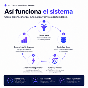 Sistema de IA para la inteligencia de ventas con automatización de seguimiento y crecimiento comercial para empresas - Product Image 4