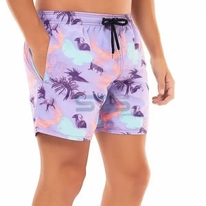 Pantalones Cortos Cargo de Gimnasio para Hombre, Tendencia de Verano, Tejido Sólido, para Correr al Aire Libre, Fitness, Transpirables, Doble Capa, Secado Rápido, Antiarrugas - Product Image 2