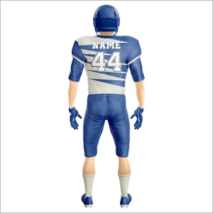 Wida sports American Football Uniform Custom Design Jersey Pants Set Breathable Mesh Fabric Durable Team Wear OEM Supplier Bulk - Product Image 3