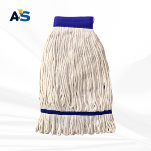 Cabezal de Mopa Kentucky Semi Blanqueado de Alta Resistencia para Limpieza de Pisos, Mopas de Algodón Industriales Comerciales para Cocina, Baño, Garaje - Product Image 5