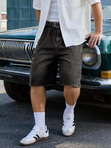 Pantalones Cortos de Mezclilla Holgados para Hombre, Estilo Y2K, Ropa Urbana - Product Image 5