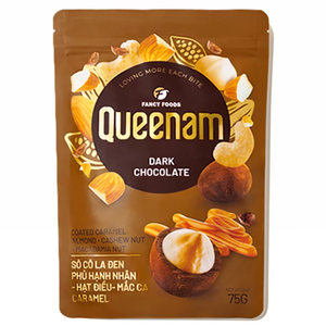 Dragées au chocolat certifiées HALAL, snacks OEM/ODM de qualité supérieure, 75g, enrobées de chocolat noir, caramel, amandes, noix de cajou, noix de macadamia – Fournisseur - Product Image 1