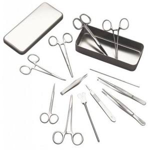 Juego de Cirugía Menor de 13 Piezas, Instrumentos Quirúrgicos de Acero Inoxidable, Caja de Cirugía Menor de Dentavex - Product Image 1