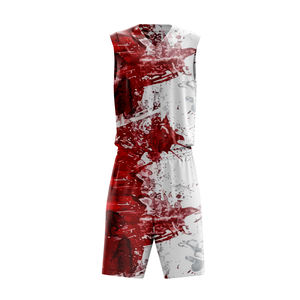 Tenue de basketball personnalisée pour hommes, kit d'équipe de club, nouveau design, uniforme respirant avec faible MOQ - Product Image 5