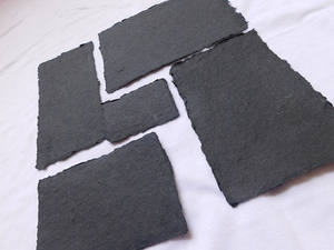 Handmade Specialty <b>Paper</b> with Deckle Edging Compatible for Screen <b>Printing</b> - Product Image 4