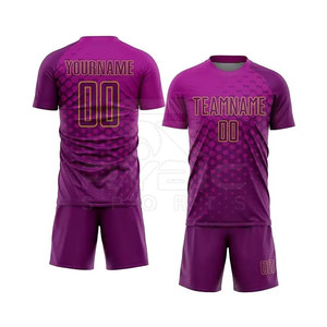 Uniforme de Fútbol para Hombre de Calidad Profesional, Diseño Elegante y Transpirable, Conjunto de Camiseta y Pantalones Cortos Cómodos para Deportes de Competición - Product Image 3