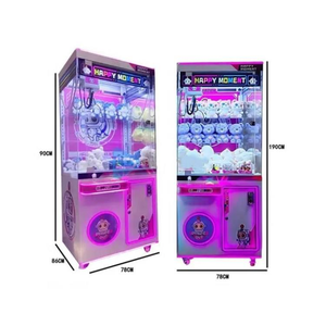 Happy Moment Doll Catcher Coin Operated Prize Redemption Arcade <b>Machine</b> Commercial <b>Amusement</b> Equipment Family Plastic Metal - Product Image 3