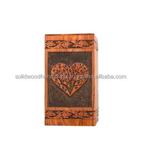 Nouvelles urnes funéraires en bois pour adultes, urnes funéraires en bois, taille personnalisée, fournitures funéraires - Product Image 1