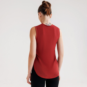 เสื้อกล้ามโยคะไร้แขนสำหรับผู้หญิง แห้งเร็ว ระบายอากาศได้ดี เสื้อออกกำลังกายสำหรับยิม น้ำหนักเบา เหมาะสำหรับฟิตเนสและกีฬา - Product Image 2