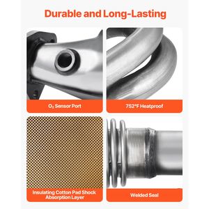 Nuovo Convertitore Catalitico in Metallo per Subaru Forester, Impreza, Legacy, Outback e SAAB 9-2X 2.5L H4, Ricambio Anteriore OE 16564 S - Product Image 5