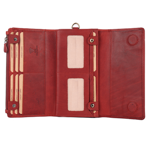 Hot Sale Genuine Cowhide Leather <b>Purse</b> for Women Fashion Wallet with Zipper Closure Card Holder Organizer Available For Sale - Product Image 5