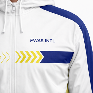 Chaqueta impermeable ligera de nailon Defender para entrenamiento de fútbol, abrigo deportivo transpirable con bloques de color, cortavientos para exteriores, chaquetas para hombre. - Product Image 4