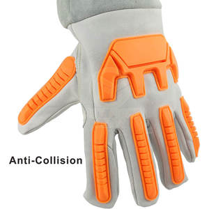 Gants de soudage en cuir de haute qualité fabriqués au Pakistan, vente en gros de gants de soudage résistants à la chaleur - Product Image 3