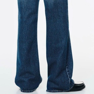 Jeans en denim coupe skinny de haute qualité OEM pour hommes, pantalons déchirés slim, vente en gros, 100 % coton, coupe ample pour hommes - Product Image 3