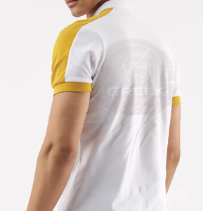 Chemises polo pour hommes de qualité supérieure, broderie personnalisée du logo, mélange de coton, uniforme d'entreprise, vêtements décontractés, fabricant OEM, fournisseur d'usine - Product Image 4