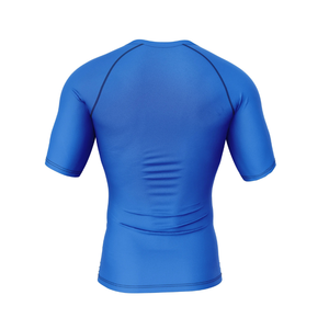 Wholesale Sublimation Printed Mma Rash Guard for Men Men's Short Sleeve Compression Surfing t Shirt <b>Rashguard</b> <b>Bjj</b> - Product Image 2