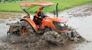 Tailandia origen 60HP para Kubota M 6040 motor diésel nueva condición 4WD Tractor altamente eficiente agrícola superventas rodamiento - Product Image 4