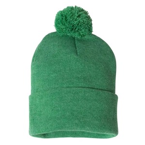 Gorro de punto holgado para mujer con pompón de piel sintética, suave y cálido para invierno y esquí - Product Image 2