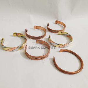 Elegant Handmade Copper Cuff <b>Bracelets</b> with Intricate Engraved Patterns <b>Healing</b> Properties Perfect for Everyday Style - Product Image 6