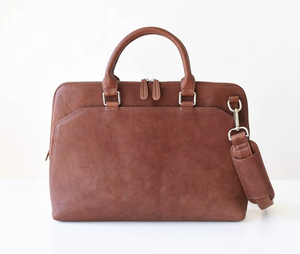 Maletín de Cuero Genuino ADIMANI, Diseño de Moda, Maletín de Cuero Vacuno de Primera Calidad, Maletín Moderno para Portátil, Bolsa Ejecutiva de Oficina - Product Image 1