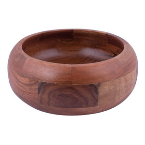 Pot en bois fait main de qualité supérieure Couvercle en bois naturel Logo personnalisé Plat de service à prix économique Fournisseur direct - Product Image 3