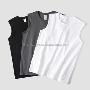 Débardeur en coton 100% de qualité supérieure, débardeur basique pour homme, coupe élastique, nouvelle arrivée, respirant, tricoté - Product Image 3