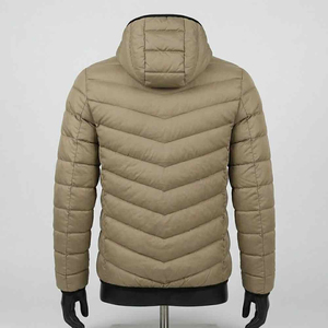 Wholesale Factory Made Fashion Men <b>Puffer</b> <b>Jacket</b> Full Zipper Custom Logo Street Wear <b>Puffer</b> <b>Jackets</b> with <b>cheap</b> price for sale - Product Image 3