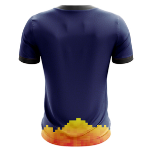 เสื้อยืดผู้ชายแบบสั่งทำลายโลโก้  ผ้าโพลีเอสเตอร์ 100% น้ำหนักเบา แห้งเร็ว ระบายอากาศได้ดี ป้องกันรอยยับ ยี่ห้อ Fortleo - Product Image 3