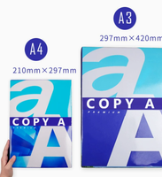 Papier de copie A4 de qualité supérieure COPY a Brand, 80 g/m², 500 feuilles, ramette, pâte de bois vierge, papier d'impression pour bureau et photocopie