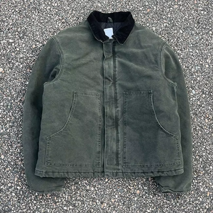 Veste trench en toile pour homme, col rabattu, fermeture éclair, poche avant, coupe classique, vêtement d'extérieur en coton tissé et fibre de bambou - Product Image 3